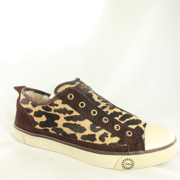 ugg cheetah slip ons